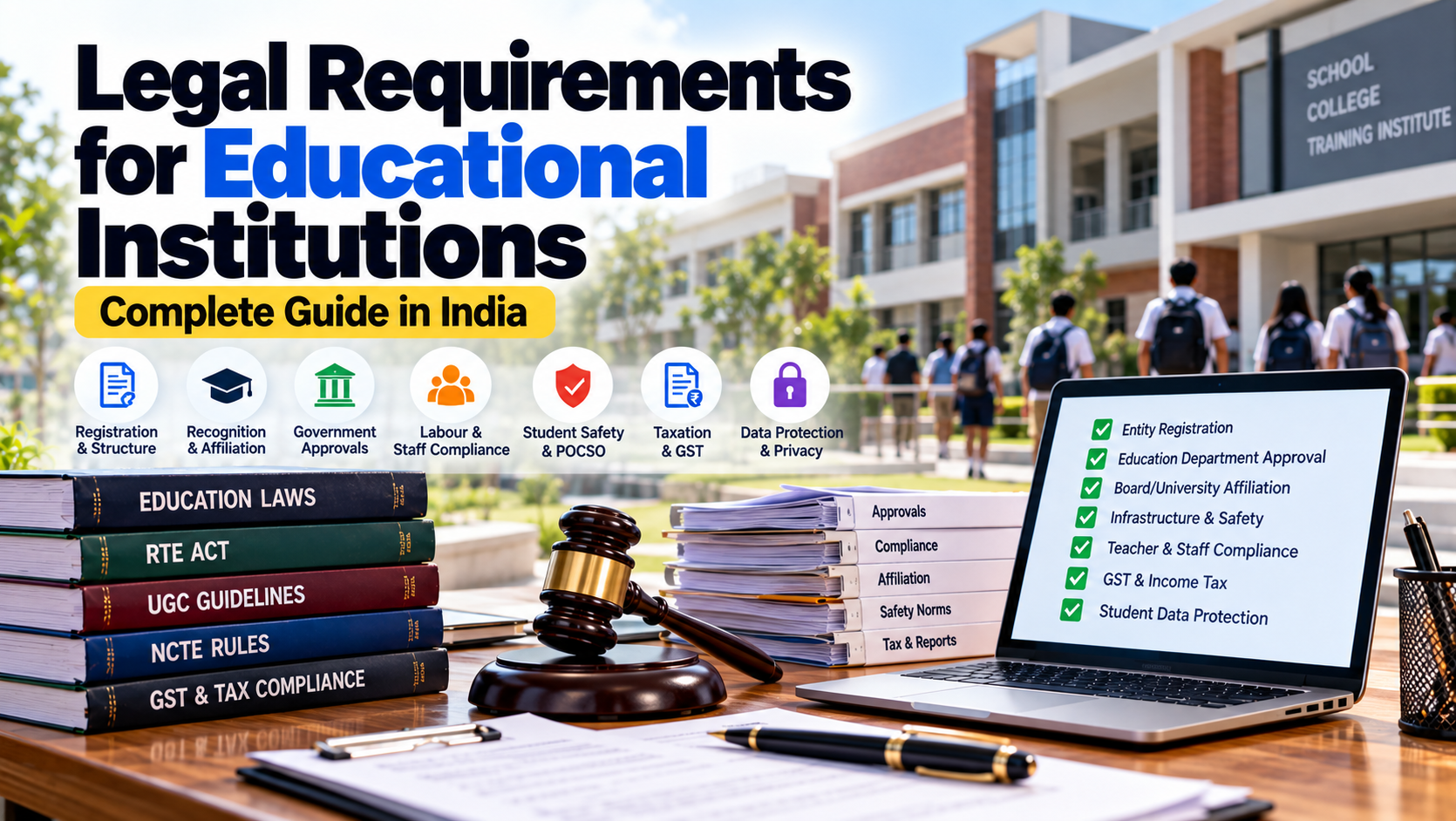 Legal Requirements for Educational Institutions in India: Complete Guide